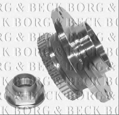 BORG & BECK BWK333 Комплект підшипника маточини колеса