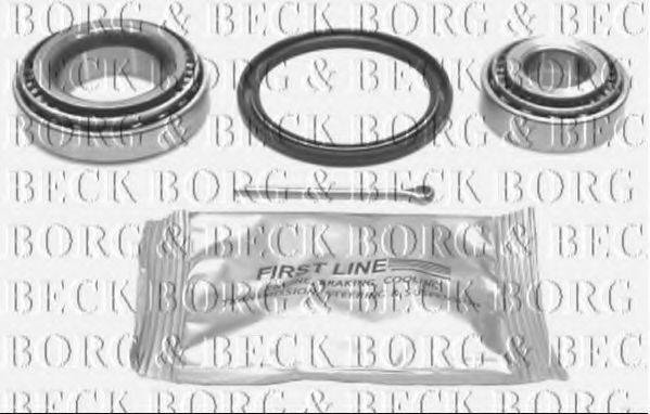BORG & BECK BWK222 Комплект підшипника маточини колеса