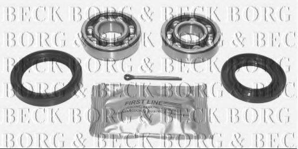 BORG & BECK BWK659 Комплект підшипника маточини колеса