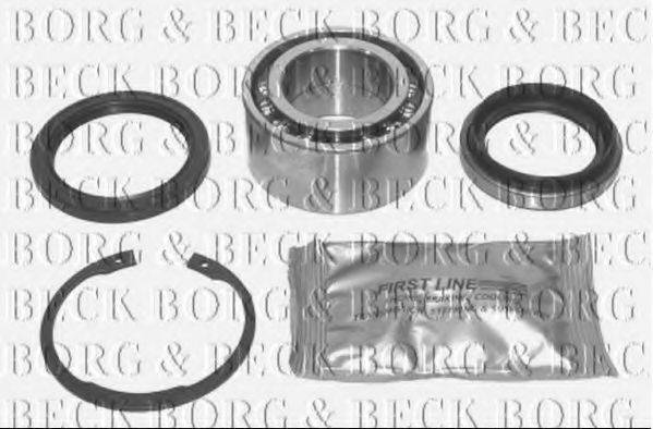 BORG & BECK BWK665 Комплект підшипника маточини колеса