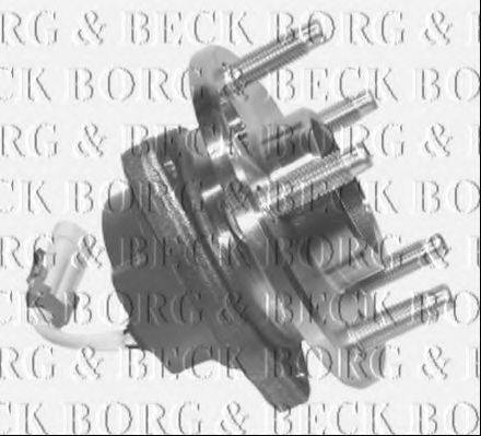BORG & BECK BWK848 Комплект підшипника маточини колеса