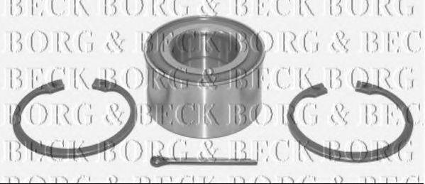 BORG & BECK BWK883 Комплект підшипника маточини колеса