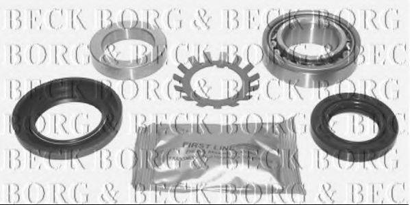 BORG & BECK BWK1028 Комплект підшипника маточини колеса