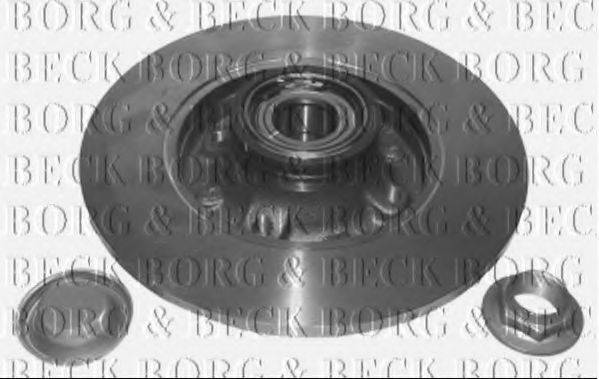 BORG & BECK BWK1076 Комплект підшипника маточини колеса
