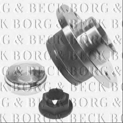 BORG & BECK BWK1167 Комплект підшипника маточини колеса