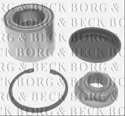 BORG & BECK BWK1269 Комплект підшипника маточини колеса
