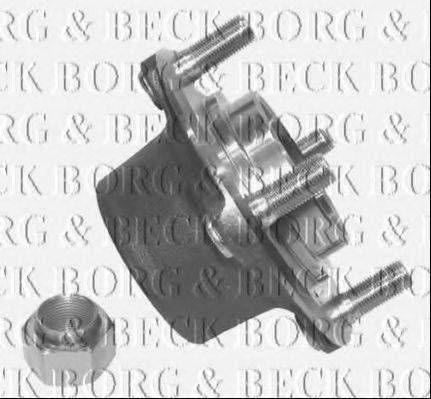 BORG & BECK BWK212 Комплект підшипника маточини колеса