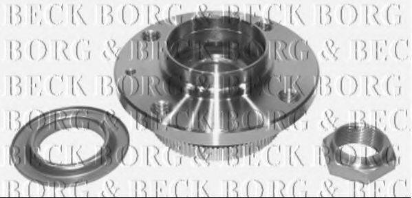 BORG & BECK BWK330 Комплект підшипника маточини колеса