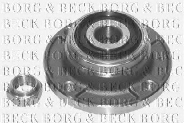 BORG & BECK BWK372 Комплект підшипника маточини колеса