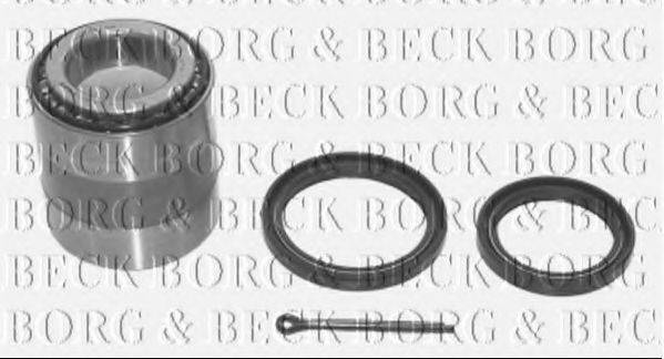 BORG & BECK BWK383 Комплект підшипника маточини колеса