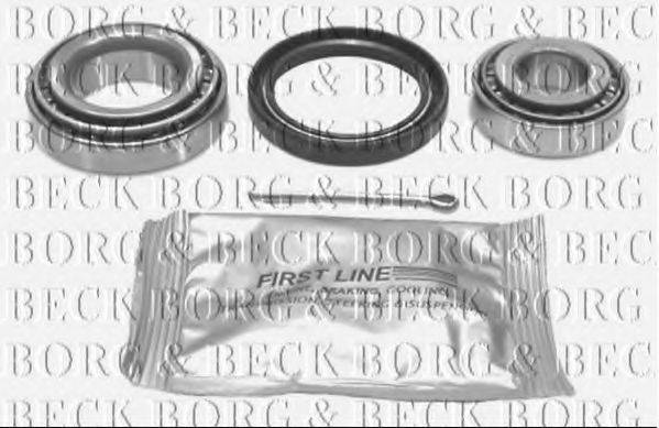 BORG & BECK BWK385 Комплект підшипника маточини колеса