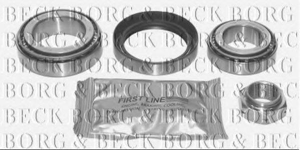 BORG & BECK BWK398 Комплект підшипника маточини колеса