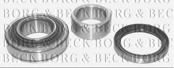 BORG & BECK BWK450 Комплект підшипника маточини колеса