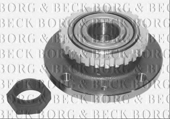 BORG & BECK BWK491 Комплект підшипника маточини колеса