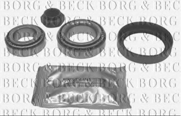 BORG & BECK BWK493 Комплект підшипника маточини колеса