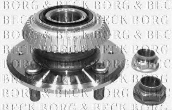BORG & BECK BWK653 Комплект підшипника маточини колеса