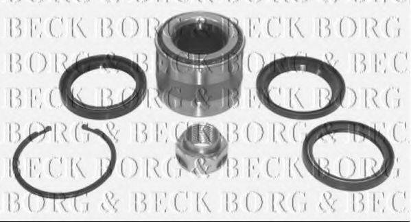 BORG & BECK BWK663 Комплект підшипника маточини колеса