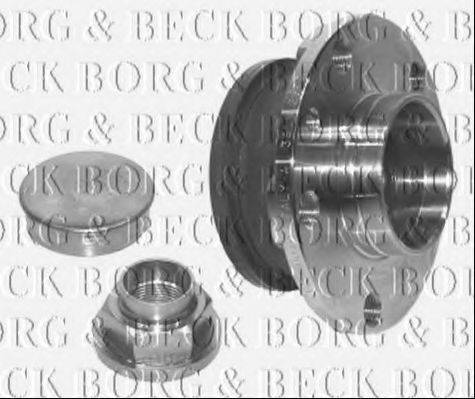 BORG & BECK BWK717 Комплект підшипника маточини колеса