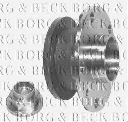 BORG & BECK BWK718 Комплект підшипника маточини колеса