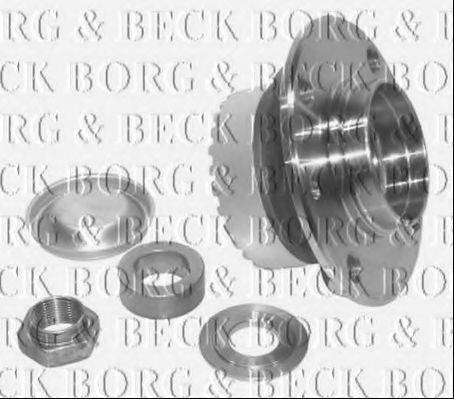 BORG & BECK BWK729 Комплект підшипника маточини колеса