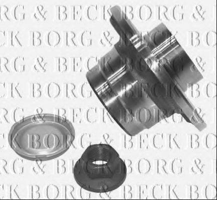BORG & BECK BWK885 Комплект підшипника маточини колеса