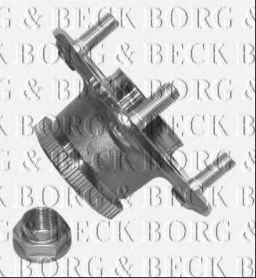 BORG & BECK BWK923 Комплект підшипника маточини колеса