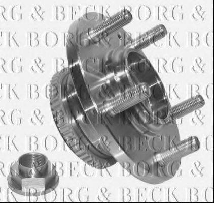 BORG & BECK BWK936 Комплект підшипника маточини колеса
