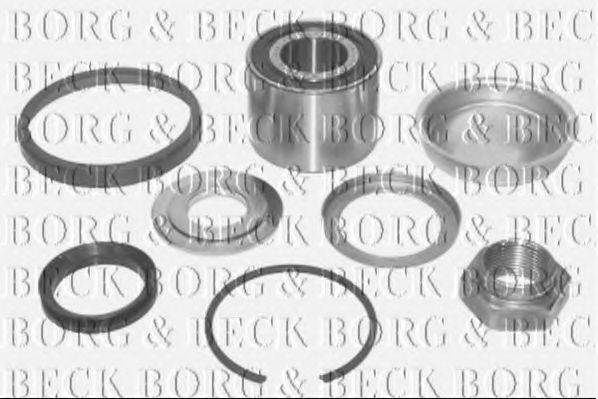BORG & BECK BWK955 Комплект підшипника маточини колеса