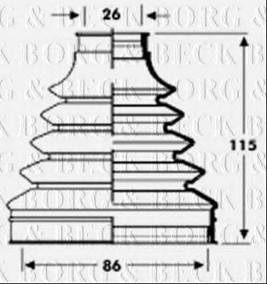 BORG & BECK BCB2799