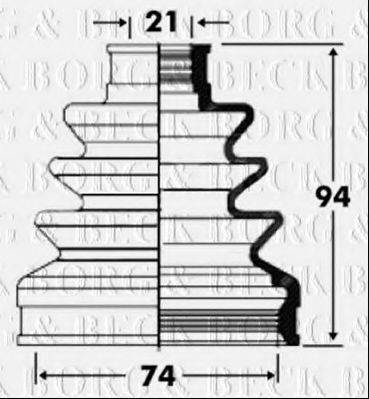 BORG & BECK BCB2821