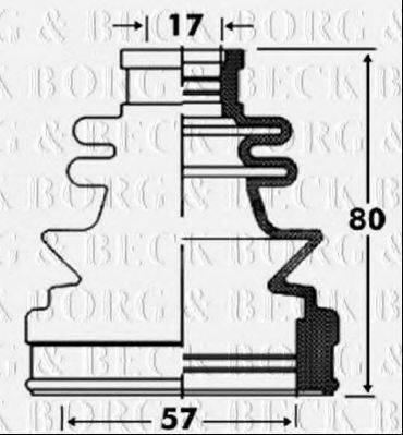 BORG & BECK BCB2855