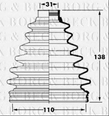 BORG & BECK BCB6057