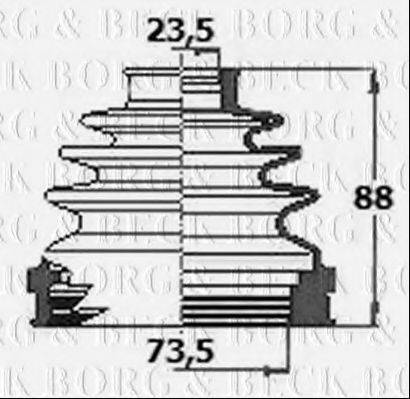 BORG & BECK BCB6133