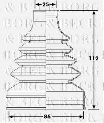 BORG & BECK BCB6256