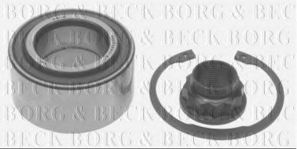 BORG & BECK BWK1014 Комплект підшипника маточини колеса