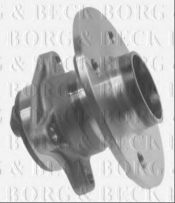 BORG & BECK BWK1015 Комплект підшипника маточини колеса