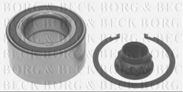 BORG & BECK BWK1016 Комплект підшипника маточини колеса