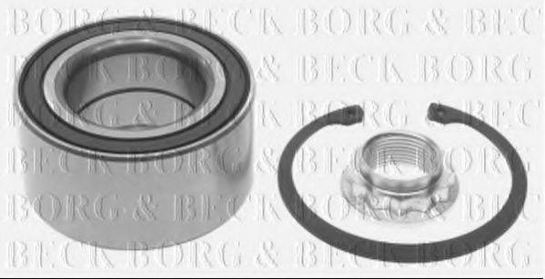 BORG & BECK BWK1018 Комплект підшипника маточини колеса