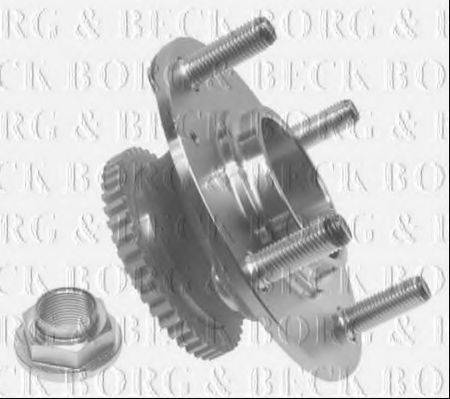 BORG & BECK BWK1025 Комплект підшипника маточини колеса