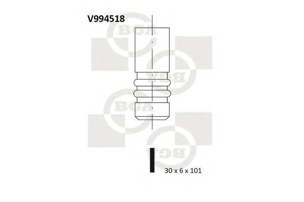 BGA V994518 Випускний клапан