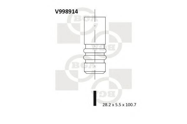 BGA V998914 Впускний клапан