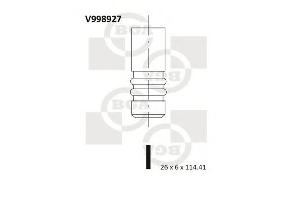 BGA V998927 Випускний клапан