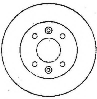 BRAKE ENGINEERING DI952250 гальмівний диск