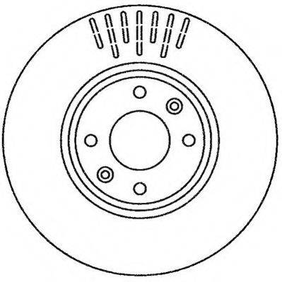 HP (ZEBRA) 58285 гальмівний диск
