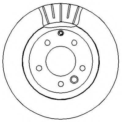 HP (ZEBRA) 58215 гальмівний диск