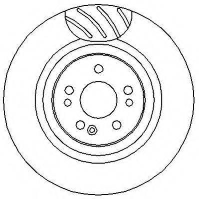 HP (ZEBRA) 57988 гальмівний диск