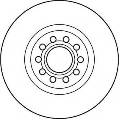 ROVER D1395 гальмівний диск