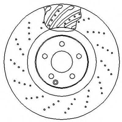 BRAKE ENGINEERING DI956280S гальмівний диск