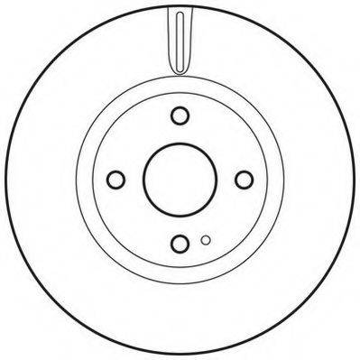 BRAKE ENGINEERING DI956353 гальмівний диск