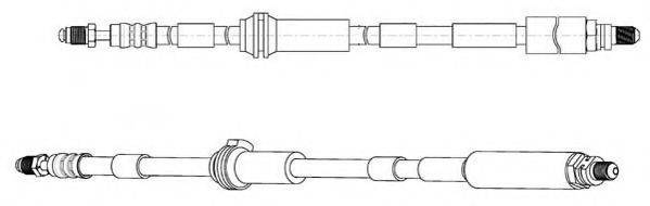 JURID 173150J Гальмівний шланг